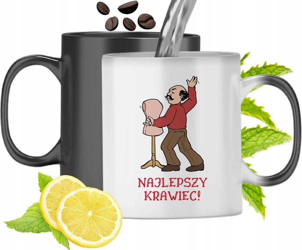 Mágikus Bögre Szabónak Színváltós, fényképes nyomattal