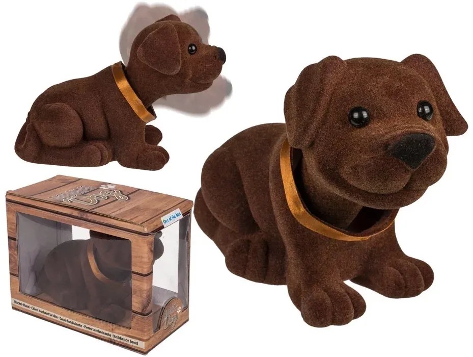 OUT OF THE BLUE KG Bólogató fejű kutya - sötétbarna