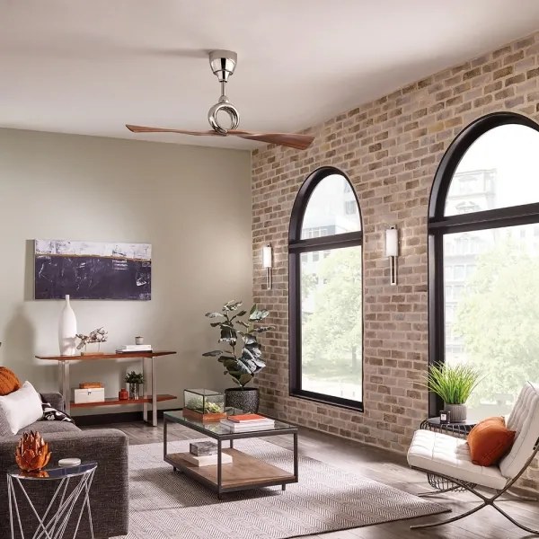 Kichler KLF-LINK-54-PN - Mennyezeti ventilátor LINK + távirányítás