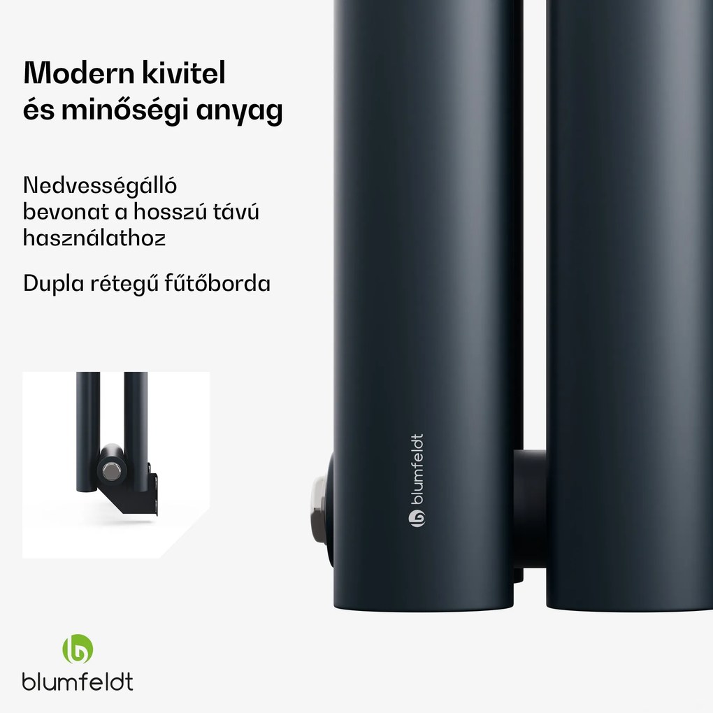 Blumfeldt Tallheo radiátor 120x30 620W