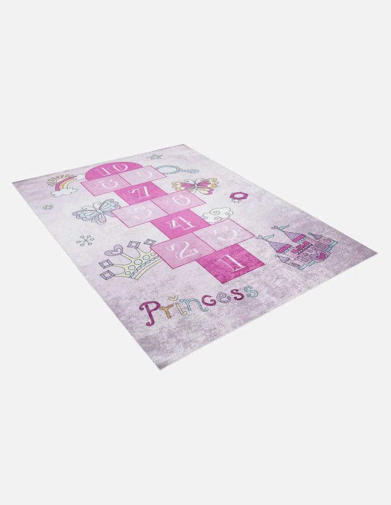 Ugróiskola mintás gyerekszőnyeg 70x140 cm