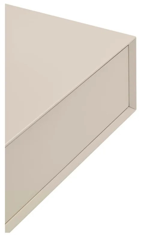 Krémszínű függő éjjeliszekrény Platt – Teulat