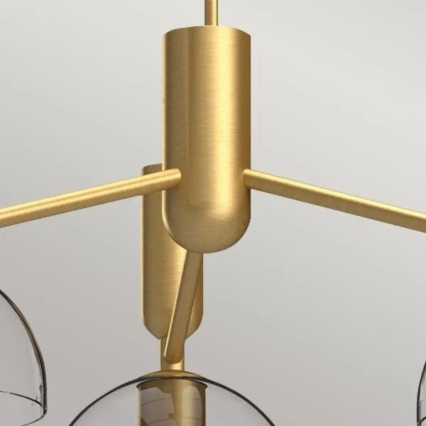 Alora Mood ALM-JUDE3-GD-CL - Csillár rúdon JUDE 3xE27/60W/230V réz