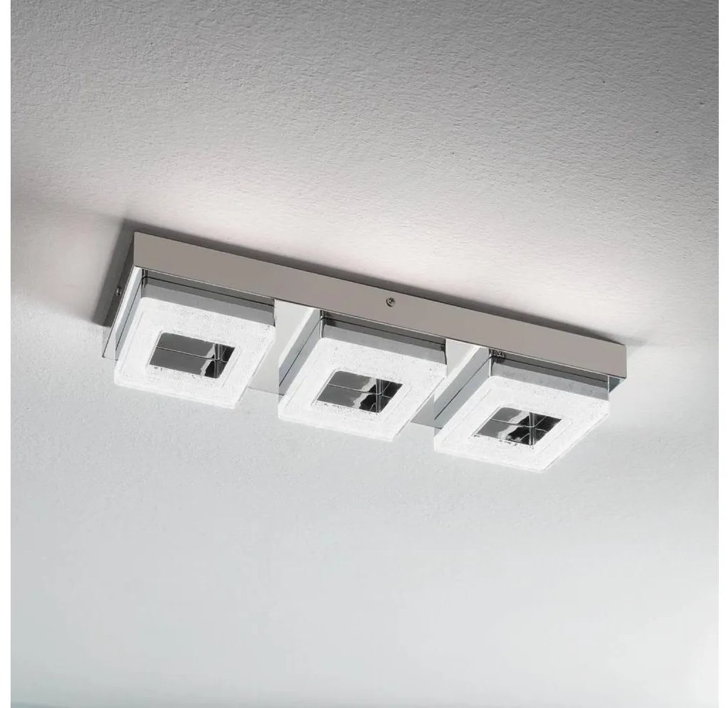 Eglo 95656 - FRADELO LED mennyezeti lámpa 3x4W 230V