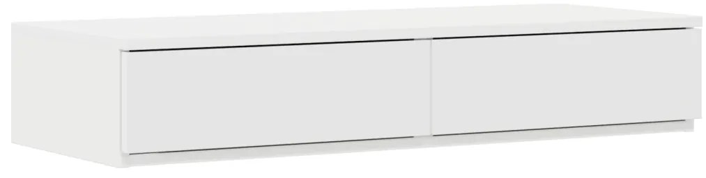 Tároló Ágykeret Fehér 90x200 cm