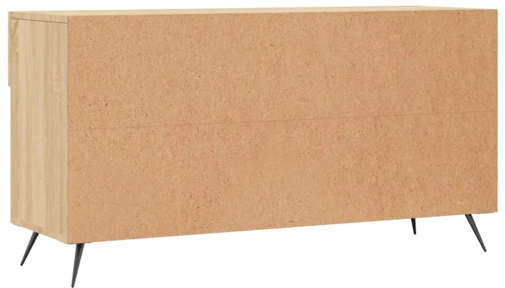 vidaXL sonoma tölgy színű szerelt fa cipőpolc 102x35x55 cm