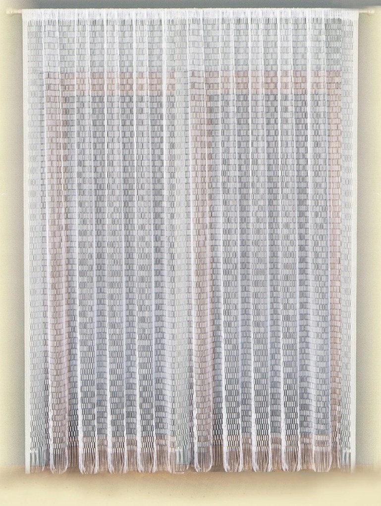 Mg Spagetti Függöny Donata háló 150x250 Fehér