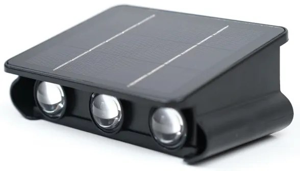 Immax 08491L - LED napelemes fali lámpa szenzorral LED/2W/5V IP54