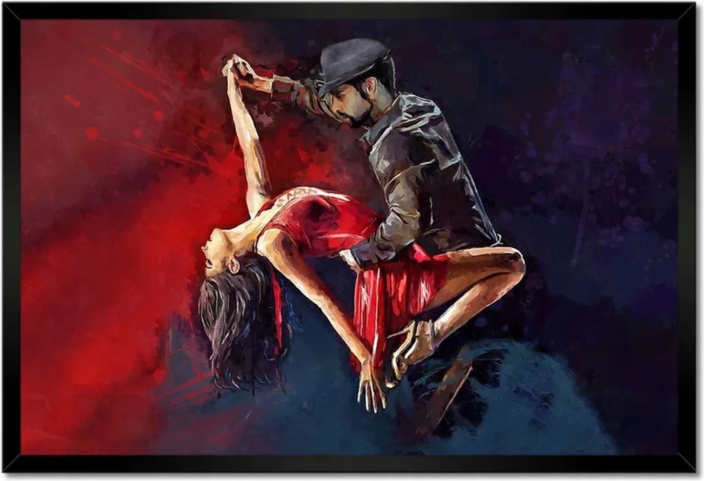 Poszterek keretben 60x40 Tangó Szenvedélyes táncok Szex