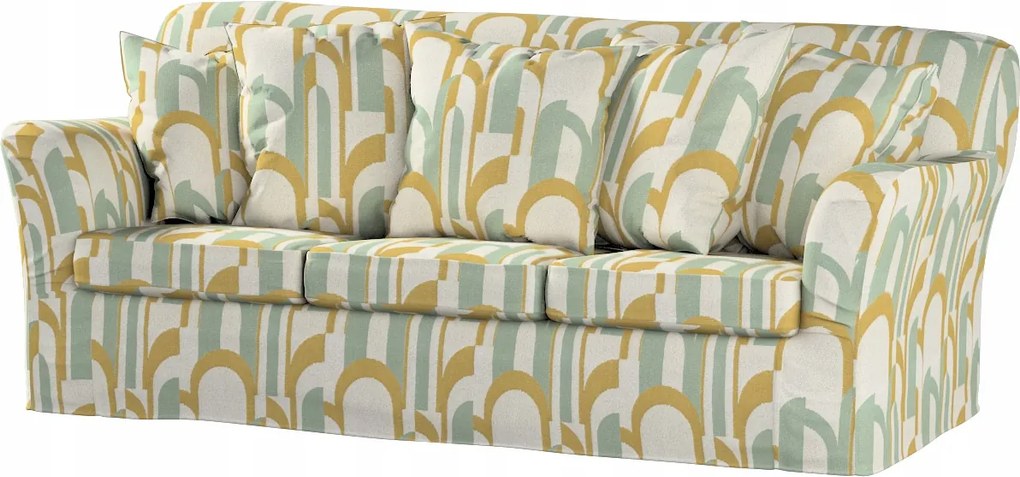 Tomelilla 3 személyes kinyitható kanapé huzat Ikea narancssárga