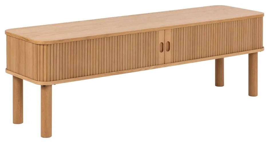 Natúr színű TV-állvány tölgyfa dekorral 140x45 cm Langley – Actona