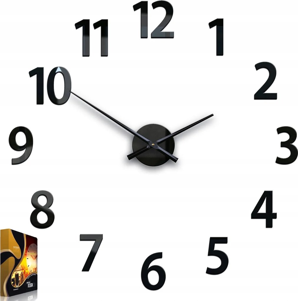 Amadeus Akril Falióra Kerek 75x75 cm Kvarc Mechanizmus