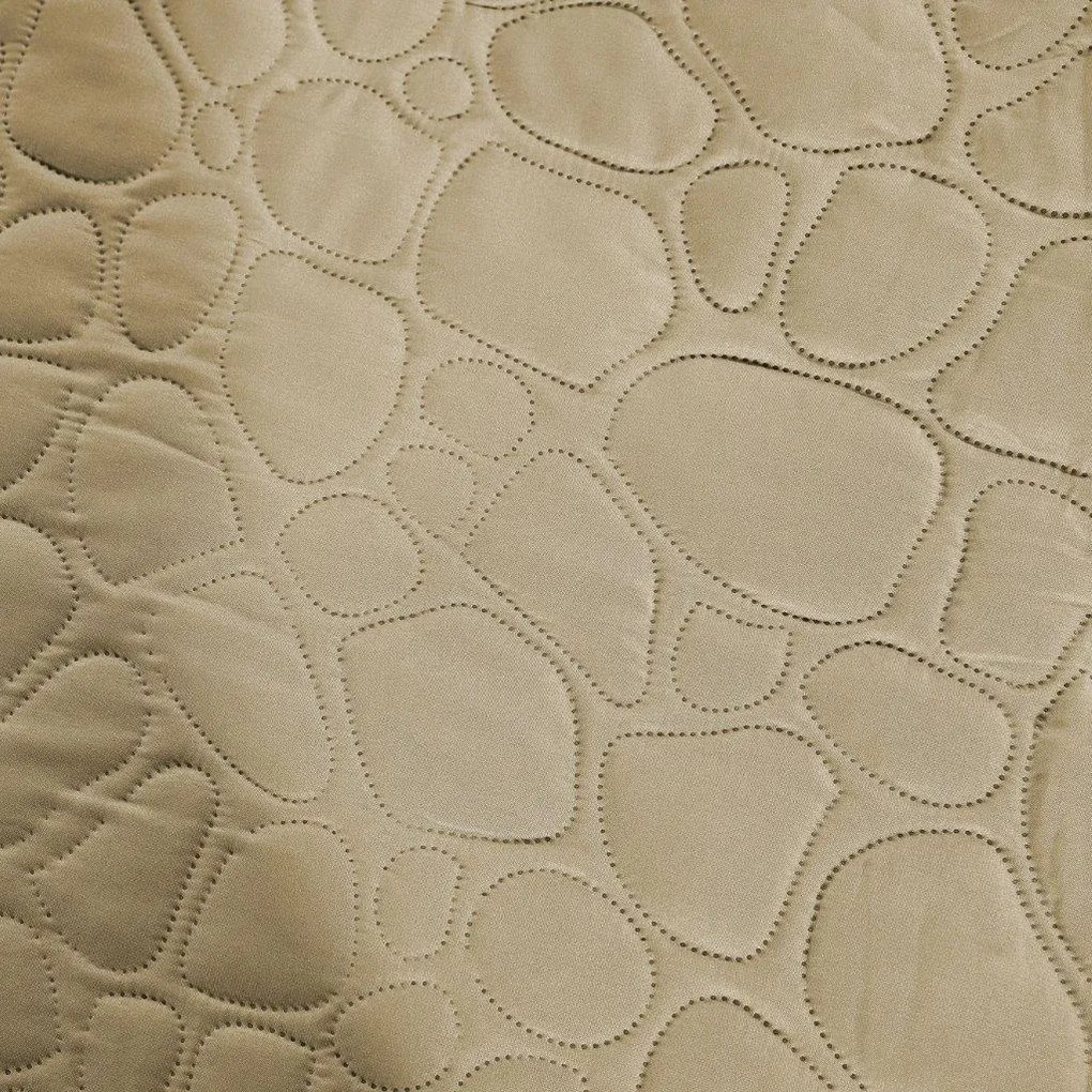 Bézs ágytakaró STONE Méret: 170 x 210 cm