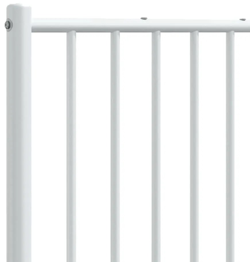 fehér fém fejtámla 180 cm