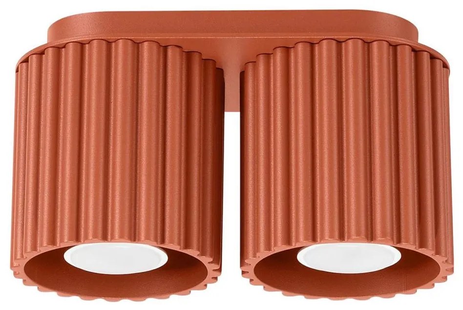 Sollux SL.1800 - AURA spotlámpa 2xGU10/10W/230V narancssárga