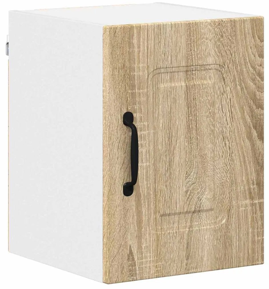 Fali konyhaszekrény 2 pcs Sonoma tölgy 30 x 31 x 40 cm Faanyag