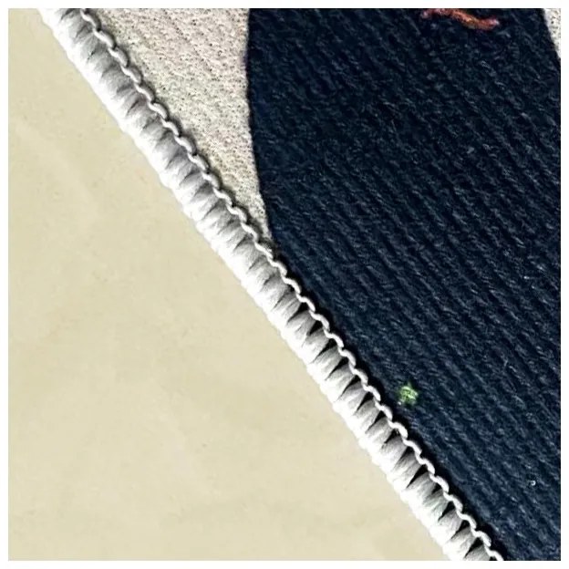 Karácsonyi lábtörlő HOLIDAY RIDE 60x90 cm, piros