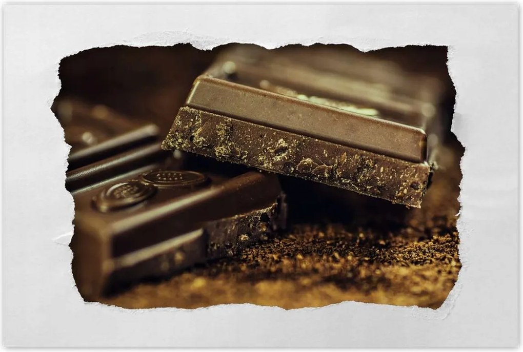 Poszterek 120x80 Keserű csokoládé kockák