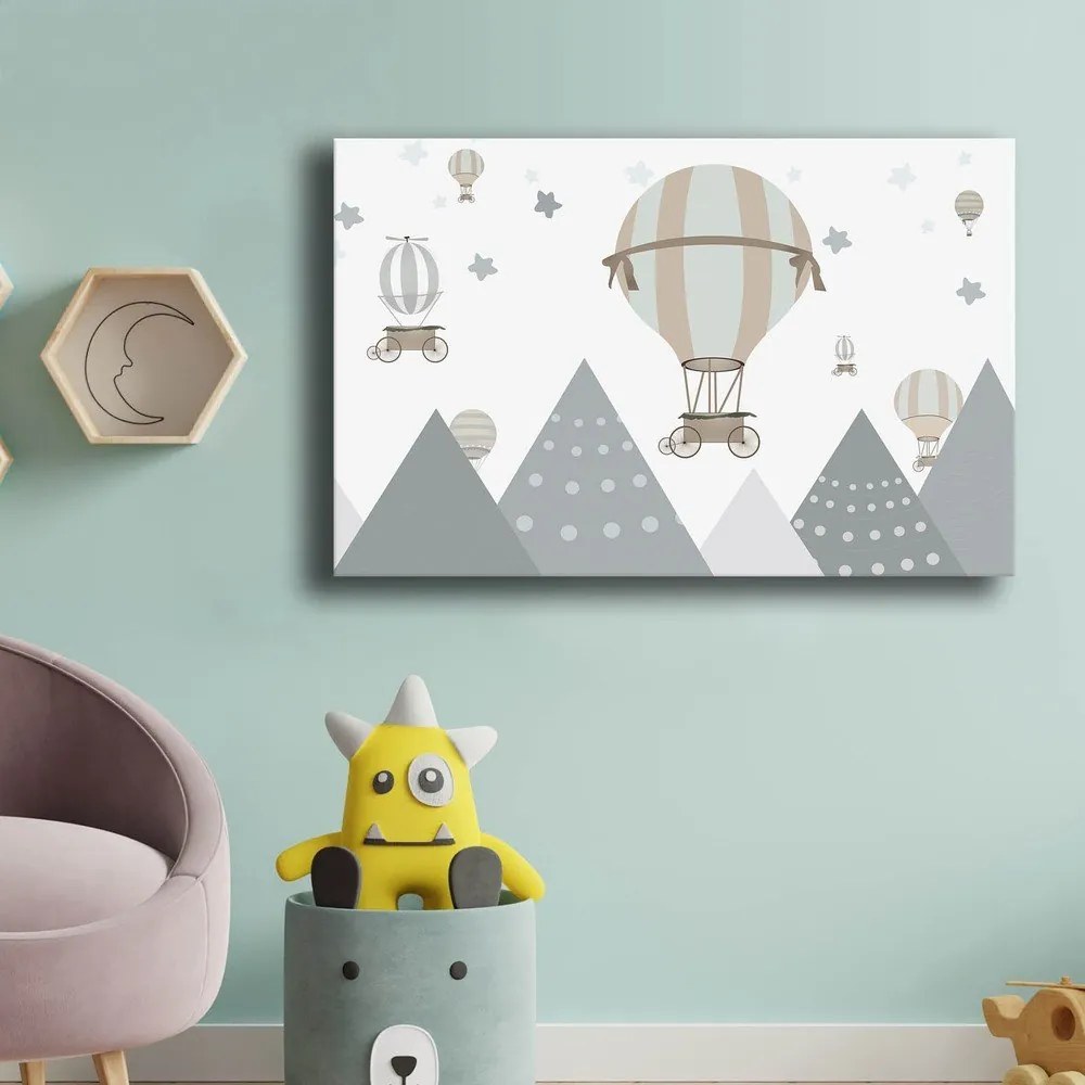 Gyerekszoba kép 45x70 cm Balloon – Wallity
