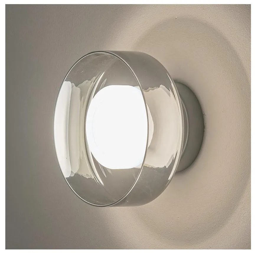 LED Fali lámpa LED/8W/230V 3000K fekete/füstös