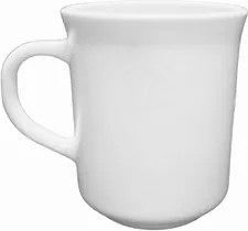 Eva edzett üveg bögre fehér 300 ml