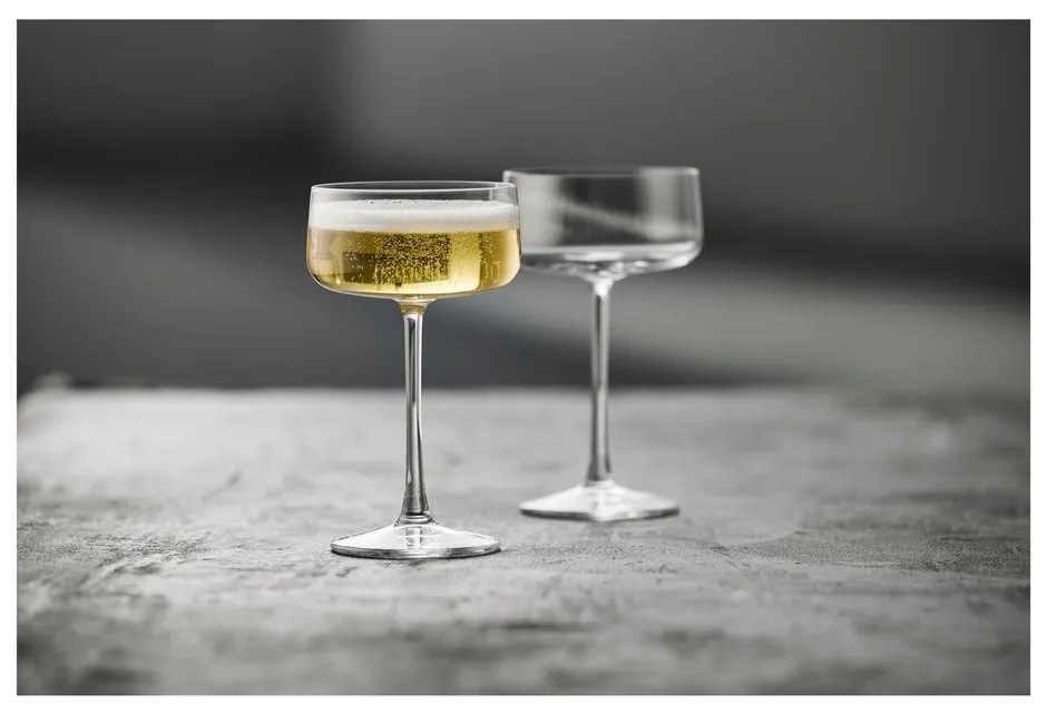 Pezsgőspohár szett 4 db-os 260 ml Zero – Lyngby Glas