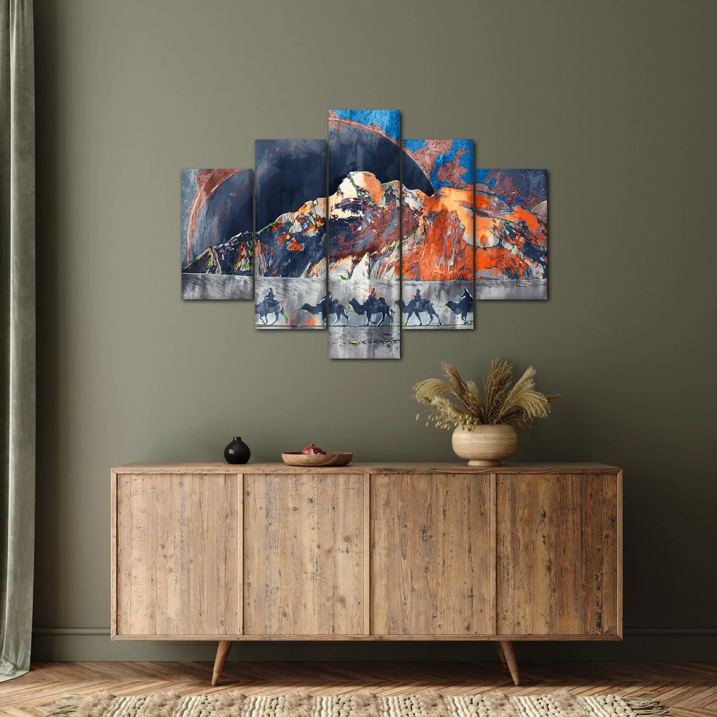 Kép - A sweathouse-ok illusztrációja (150x105 cm)