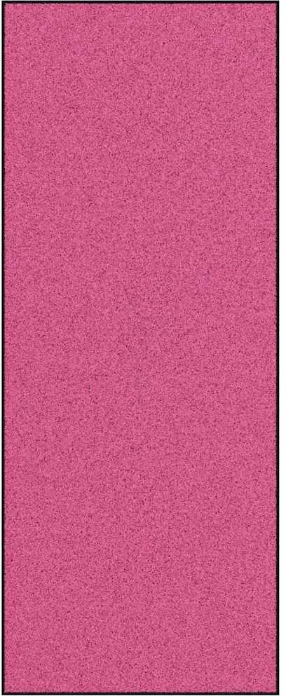 vidaXL Ajtószőnyeg Rózsaszín és Fekete 120 x 300 cm Poliamid és PVC
