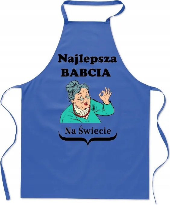 Konyhai kötény Ajándék A legjobb nagymama a világon