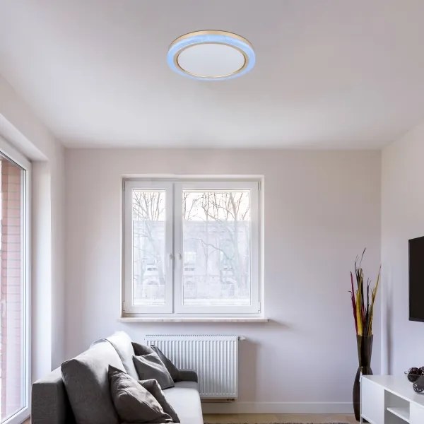 Globo 41372-24 - BOLLY LED RGBW mennyezeti lámpa, 20W, 230V, dimmelhető, DO