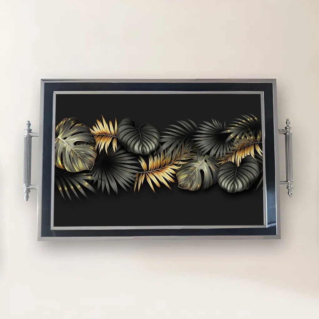 Üveg tálca, 38×24 cm – TPG9763