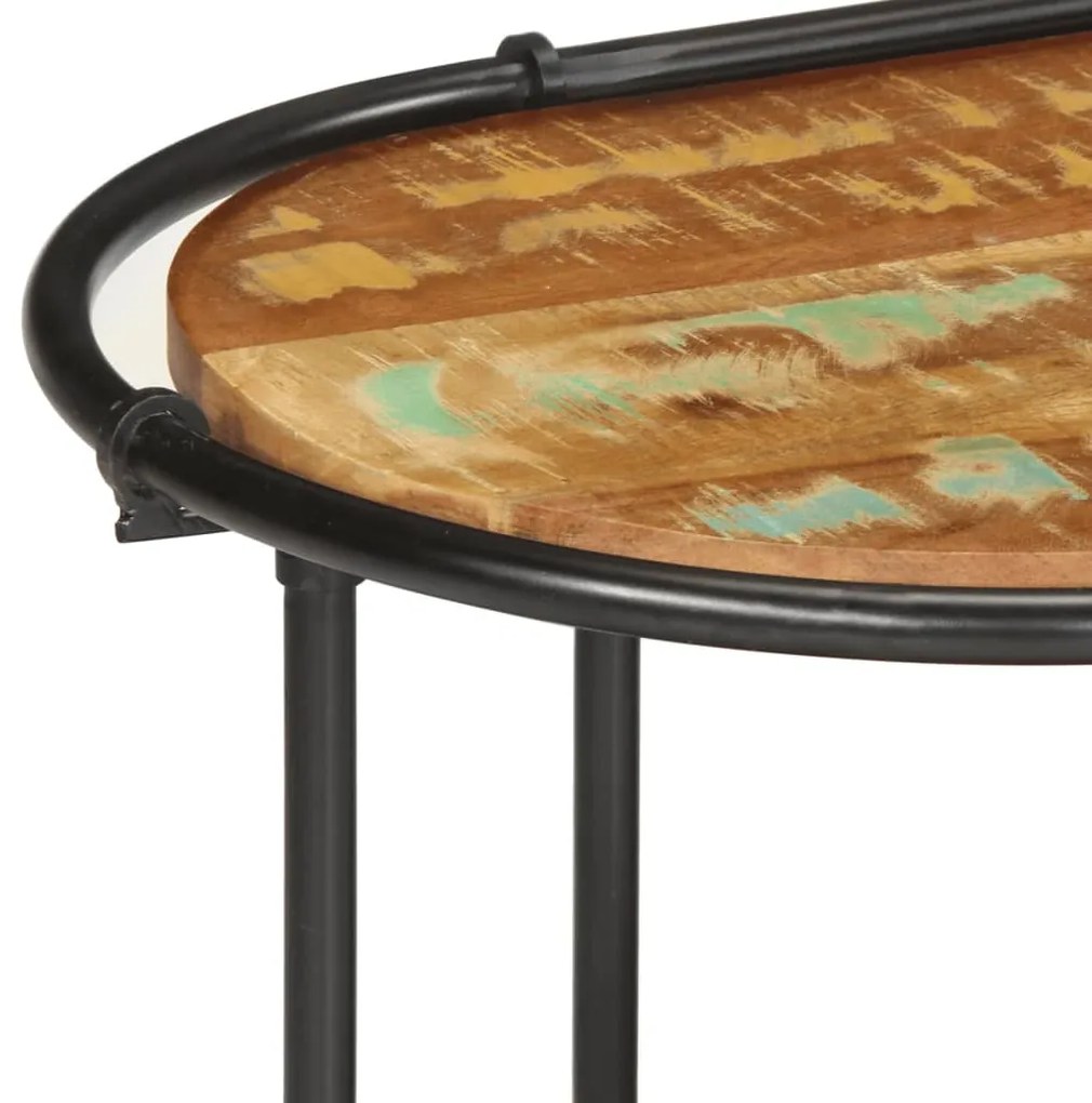 tömör újrahasznosított fa TV-szekrény 100 x 42 x 40 cm