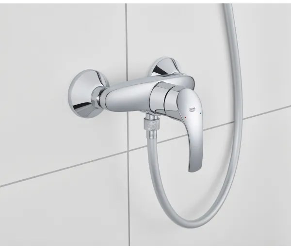 GROHE 33555002 - EUROSMART zuhanycsaptelep DN 15 fényes króm