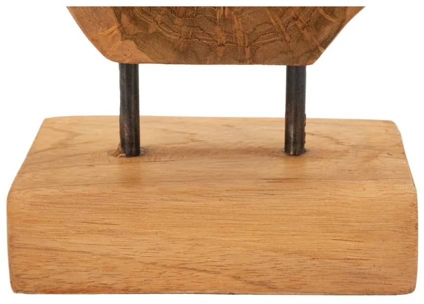 Fa szobor (magasság 27 cm) Lubang – Mauro Ferretti