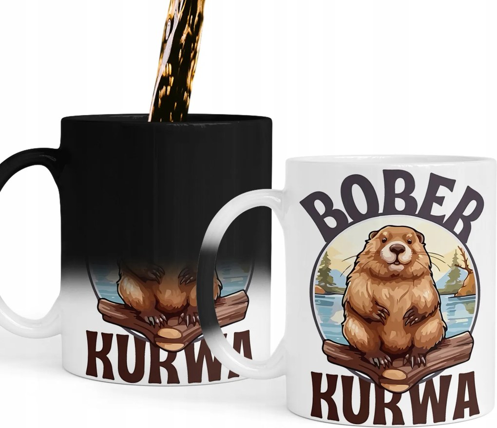 Bögre Mágikus Hód Bögre Ajándék Szöveg