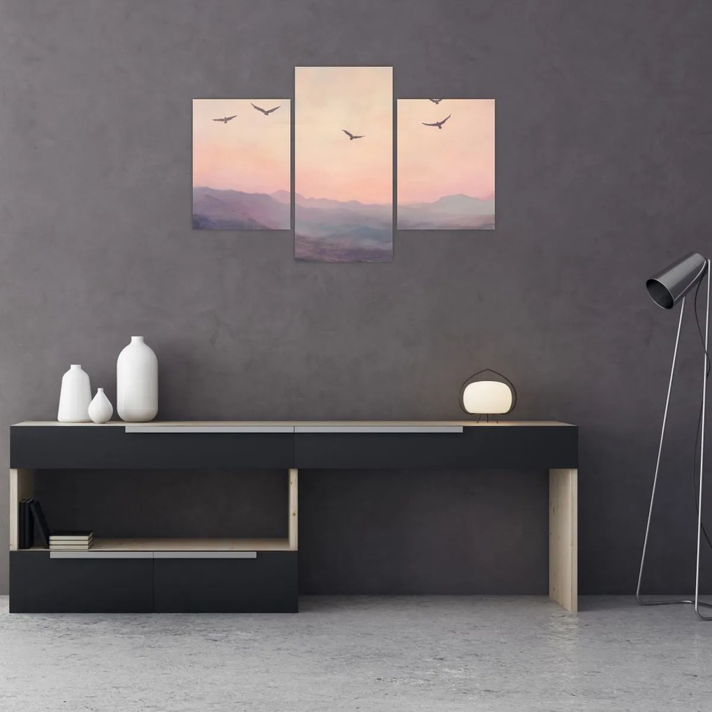Kép - Madárcsapat II. (90x60 cm)