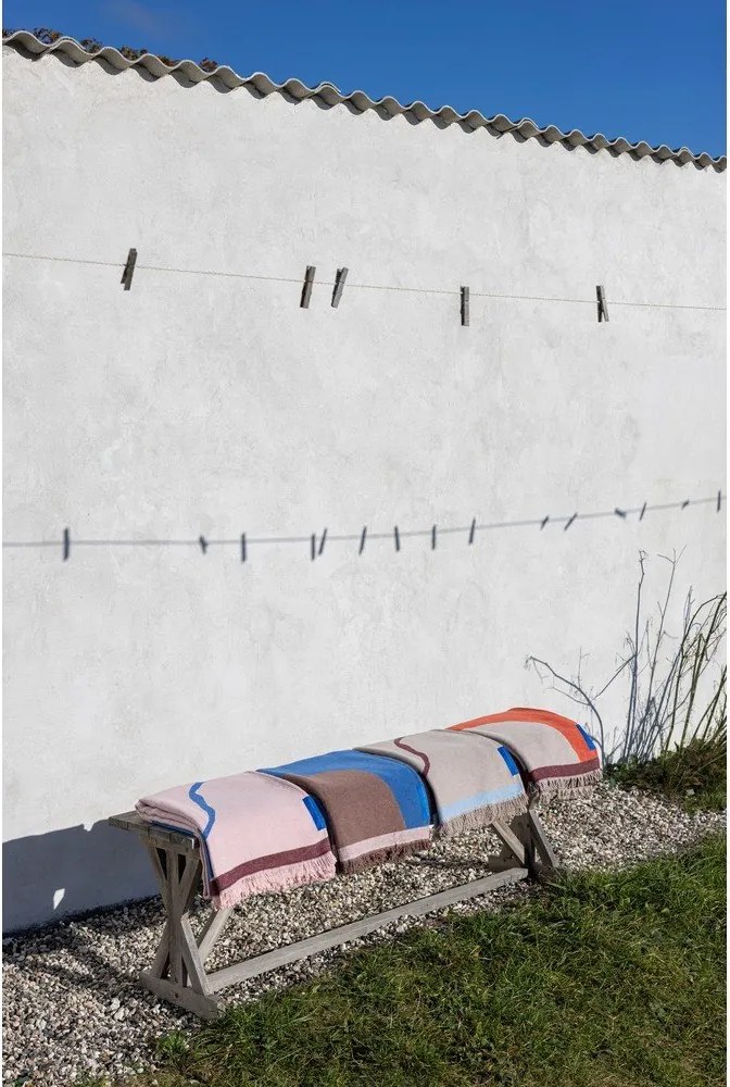 Bézs takaró 130x175 cm Studio – Mette Ditmer Denmark