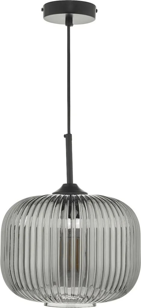 DAR LIGHTING DEM0110 DEMARIUS Egyágú Függesztett Lámpa Fém E27 IP20
