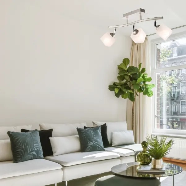 spotlámpa KLARA 3xE14/60W/230V króm