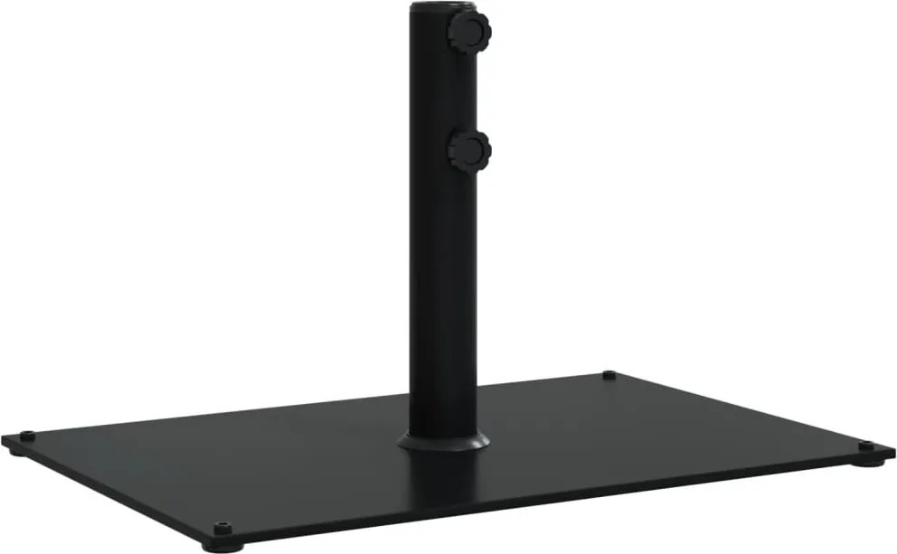 vidaXL téglalap alakú napernyőtalp Ø32/38/48 mm-es rúdhoz 15 kg