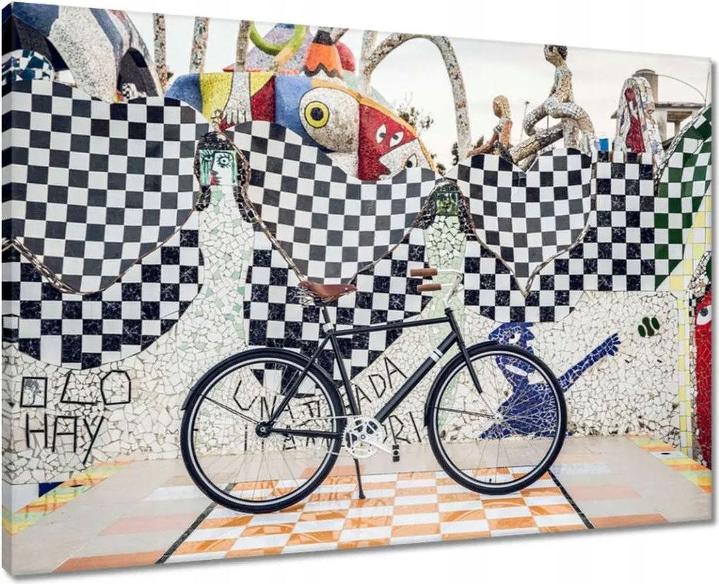 Vászonkép 70x50 Kerékpárok Két kerék