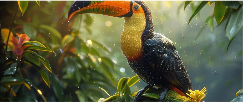 Kép - Tukan (120x50 cm)