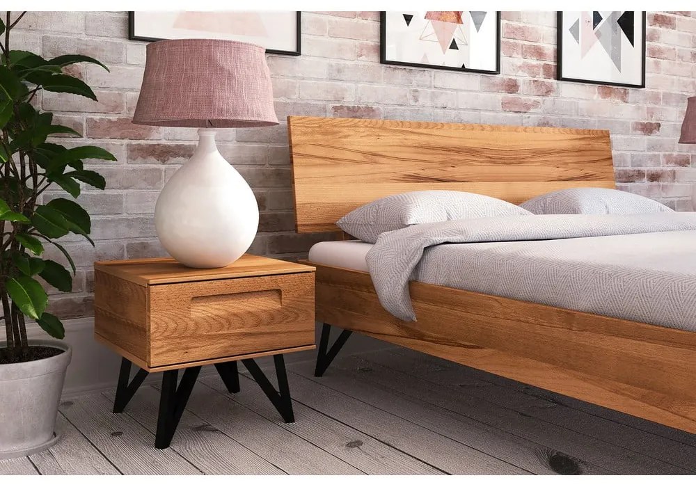 Bükkfa éjjeliszekrény Golo - The Beds