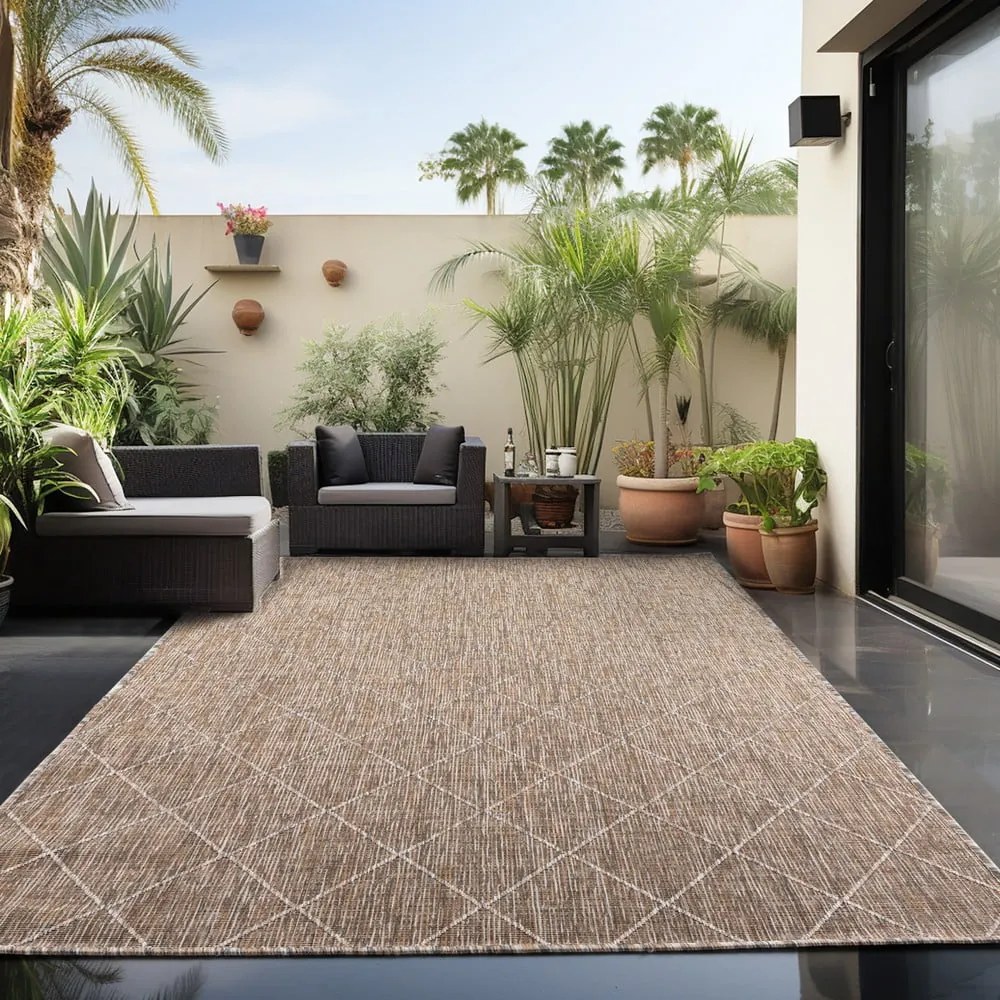 Bézs kültéri szőnyeg 80x150 cm Zagora – Ayyildiz Carpets