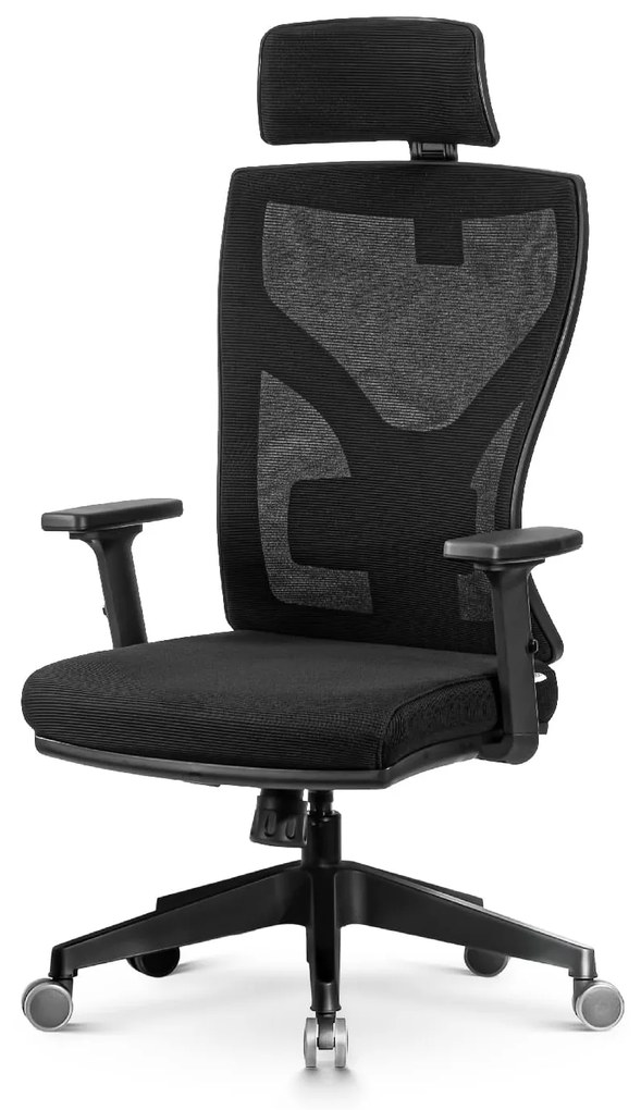 Lion 3D AirMesh irodai forgószék állítható deréktámasz, fejtámasz, kartámasz