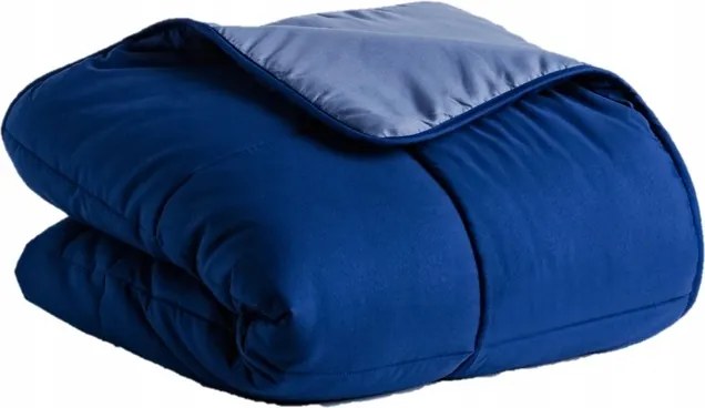 Nyári paplan kétoldalas sötétkék 160x200 cm