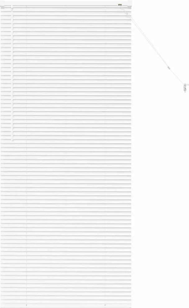 vidaXL Zsalugáter Redőnyök Fehér 175 x 75 cm Alumínium