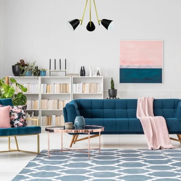 Rabalux 5376 - Csillár rúdon ALDER 3xE14/40W/230V