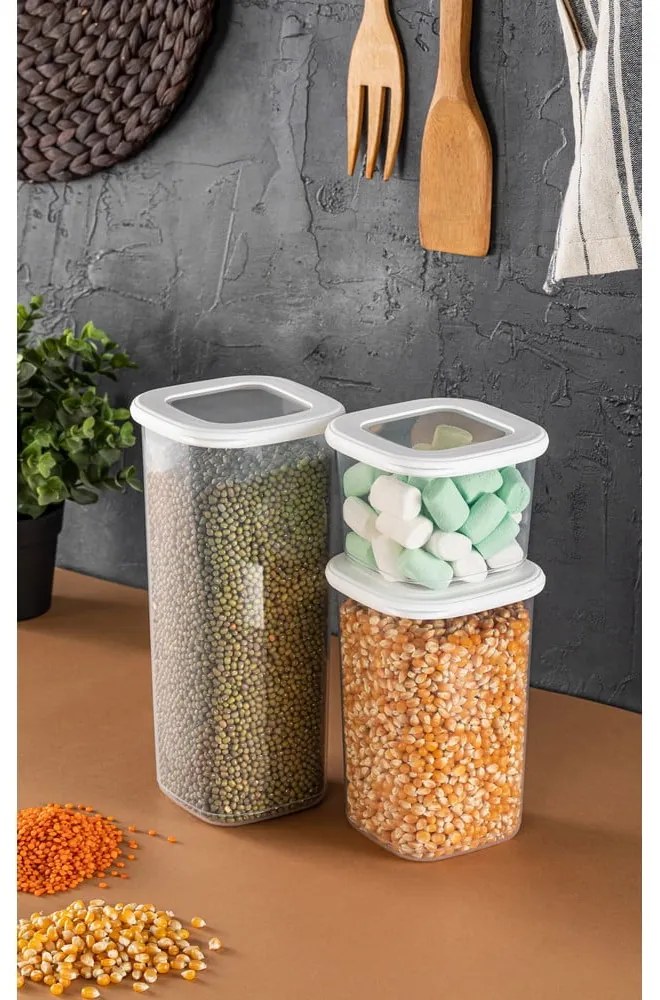 Élelmiszertartó doboz szett 3 db-os Fresco – Hermia