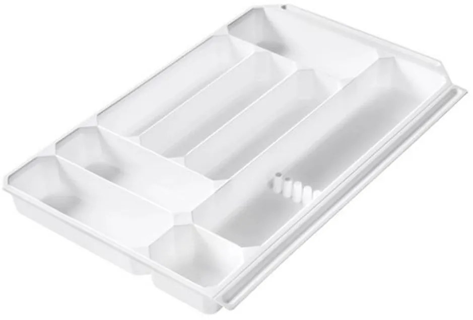 Evőeszköztartó, 8 rekesszel, ORTHEX Gastromax, fehér (KHKE607)